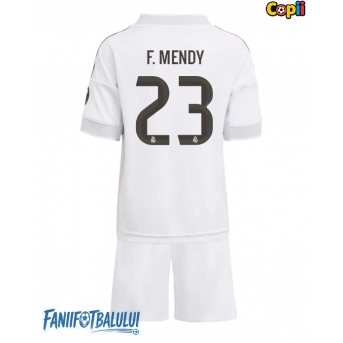 Real Madrid Ferland Mendy #23 Echipament de Fotbal Replică 2025-26 Copii Acasa (+ Șorturi)